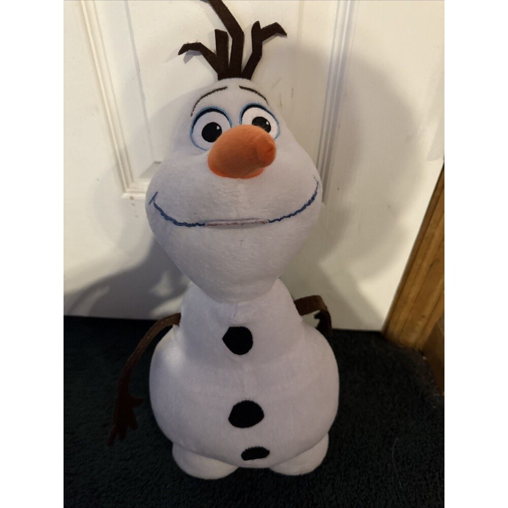 Disney Frozen 18" Tall Olaf Snowman Plush Backpack NEW